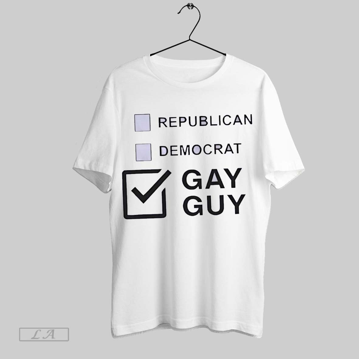 Original Republican Democrat Gay Guy Long Sleeve Classic Art