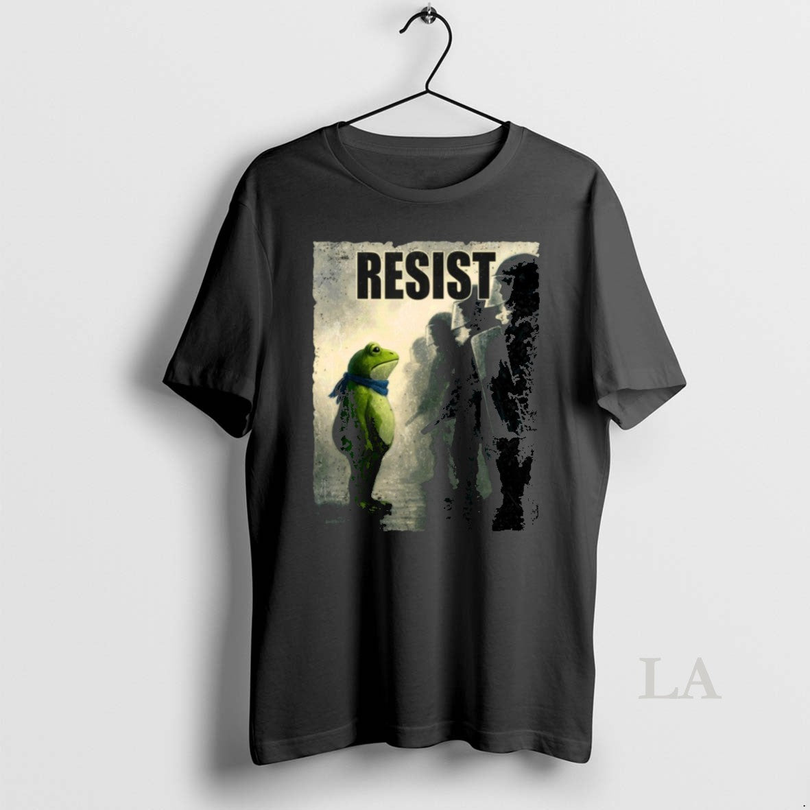 Original Resist Portland Frog Protest Frog Hoodie Vintage Collection