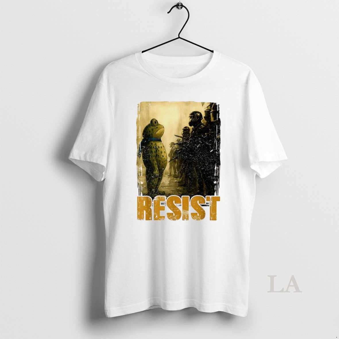 Original Resist Portland Frog Protest Tank Top Authentic Art