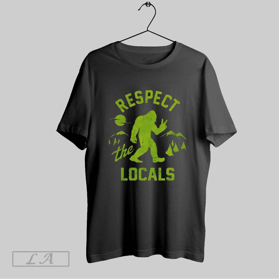 Original Respect Locals Bigfoot TShirt Modern Apparel