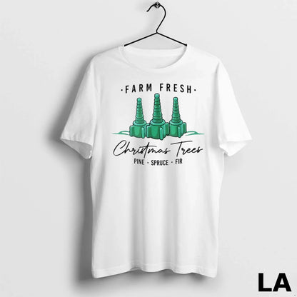 Original Respiratory Therapist Nurse Farm Fresh Trees Tee Authentic