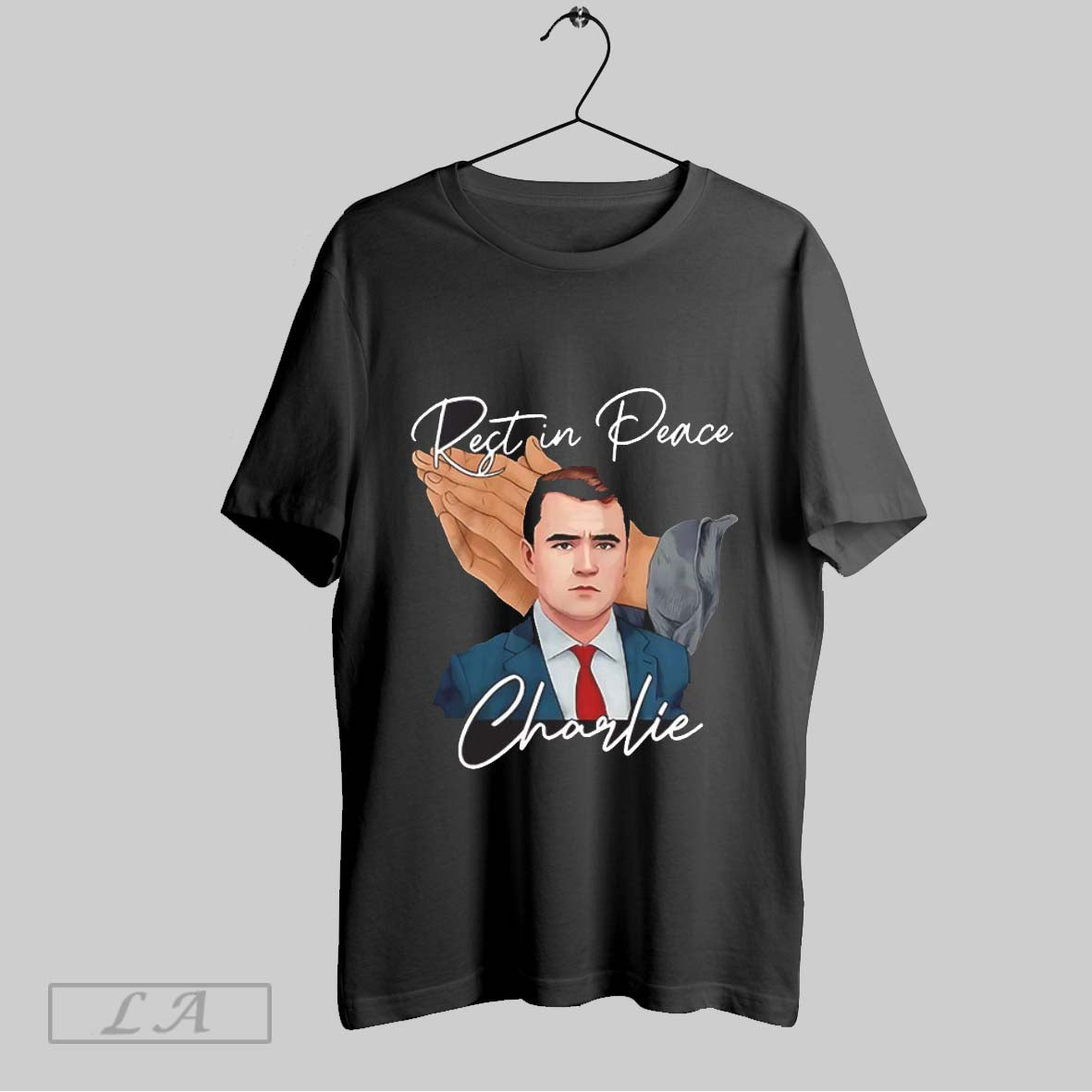 Original Rest Peace Charlie Kirk Prayer V Neck Tee Modern Design