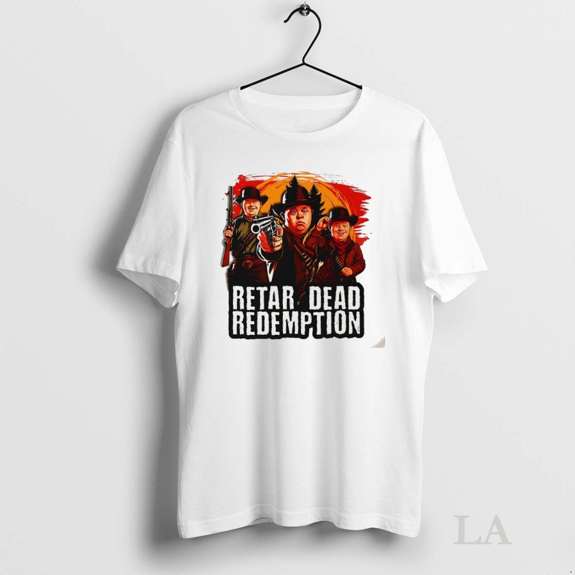 Original Retar Dead Redemption Cowboy Parody Hoodie Designer Merch