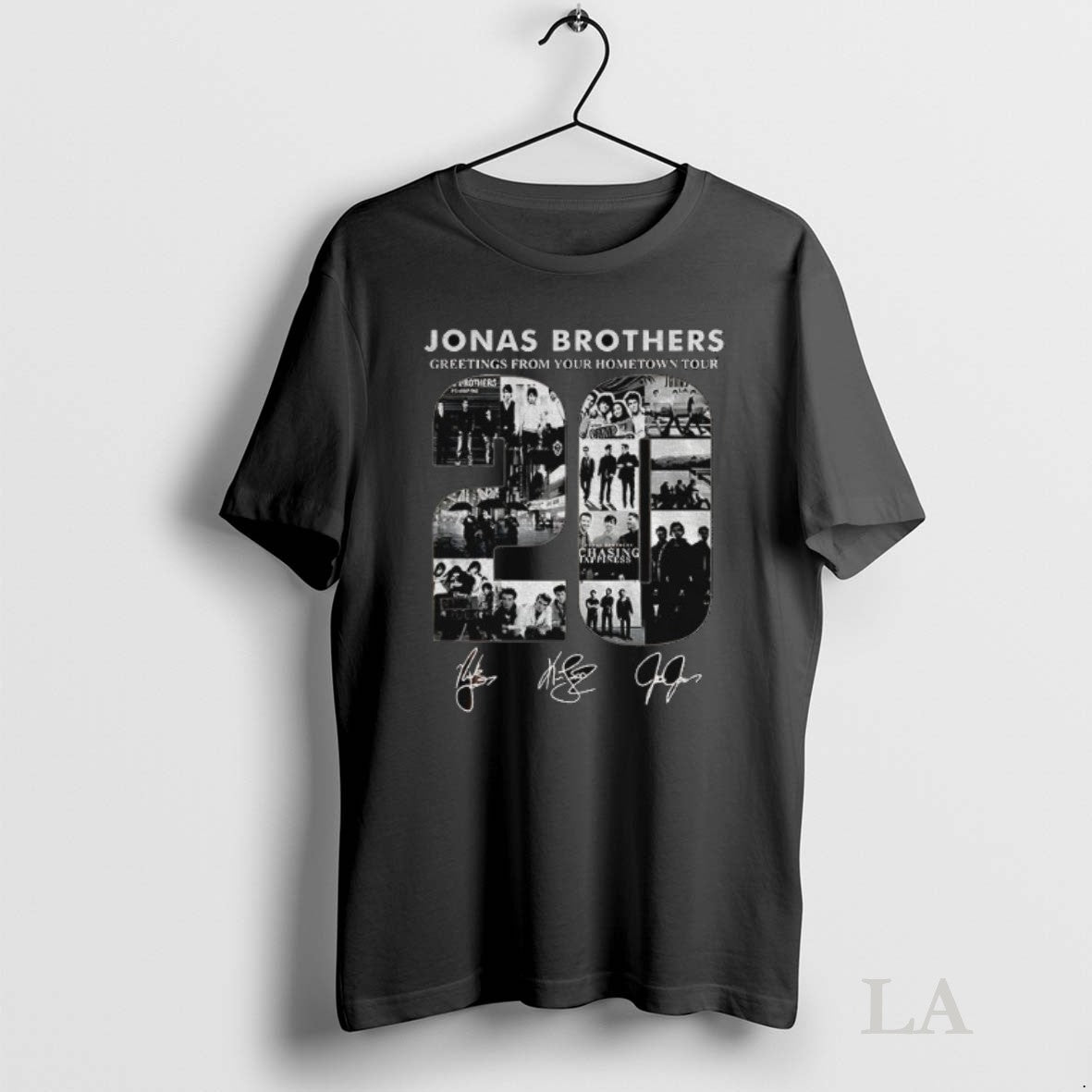 Original Jonas Brothers Tour Greetings From Your Hometown Tour