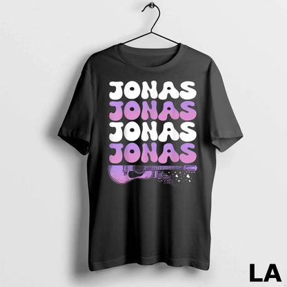 Original Jonas First Name I Love Jonas 80S Groovy TShirt Retro Art