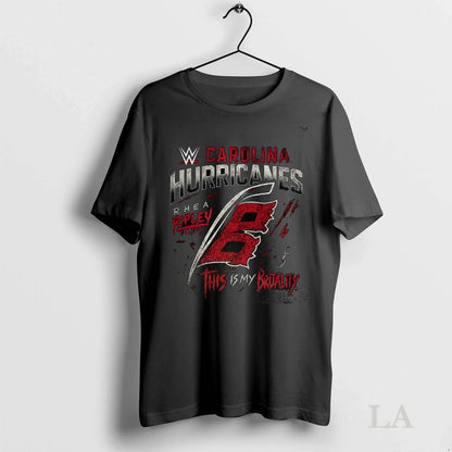 Original Rhea Ripley Carolina Hurricanes This Is My Brutality Tee