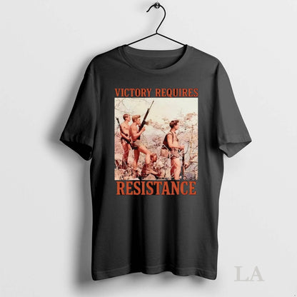 Original Rhodesian Light Infantry Victory Requires Resistance Tee