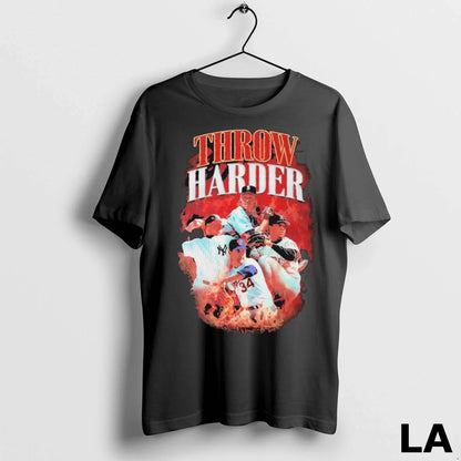 Original Rich Harden Throw Harder Texas Rangers Seattle Mariners