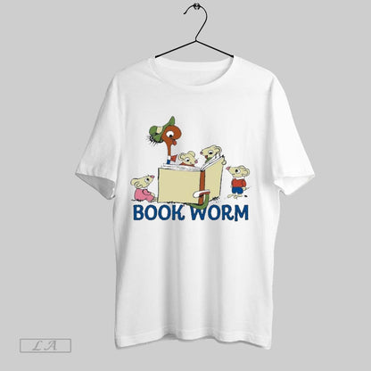Original Richard Scarry Bookworm Shirt Trendy Gift