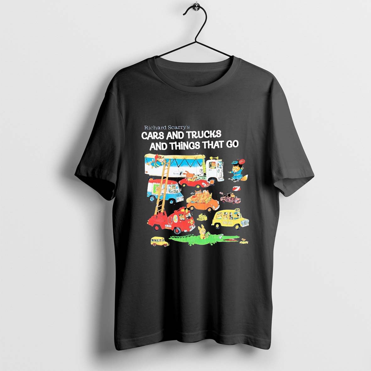 Original Richard Scarrys Cars And Trucks And Things That Go Tank Top