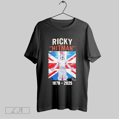 Original Ricky Hatton 1978 2025 Ricky Hitman British Flag Shirt