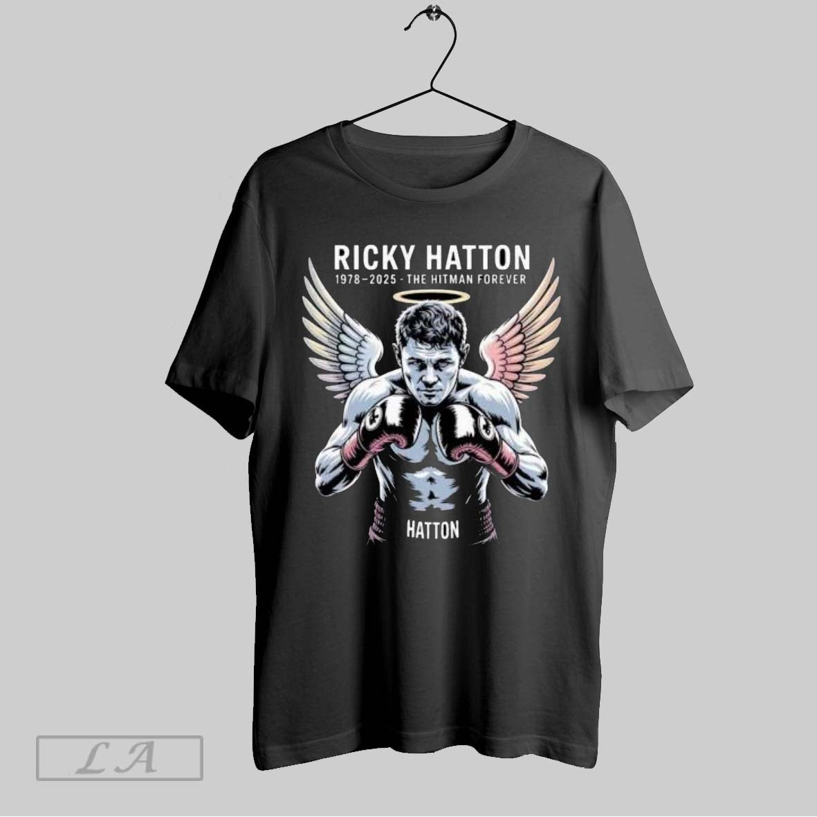 Original Ricky Hatton Hitman Forever Memorial Tribute Boxing Tee