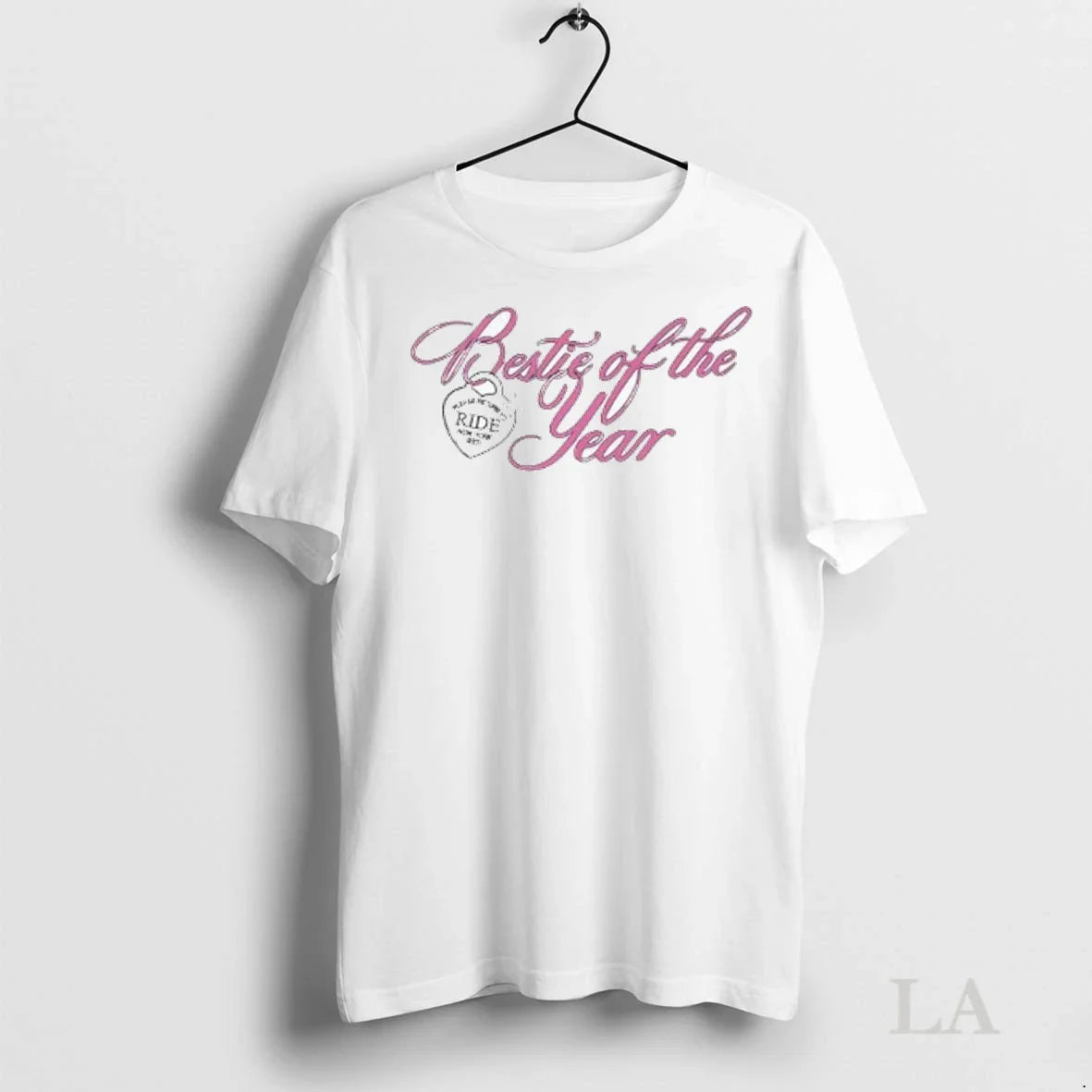 Original Ride Bestie Year 2025 Ladies TShirt Authentic Collection