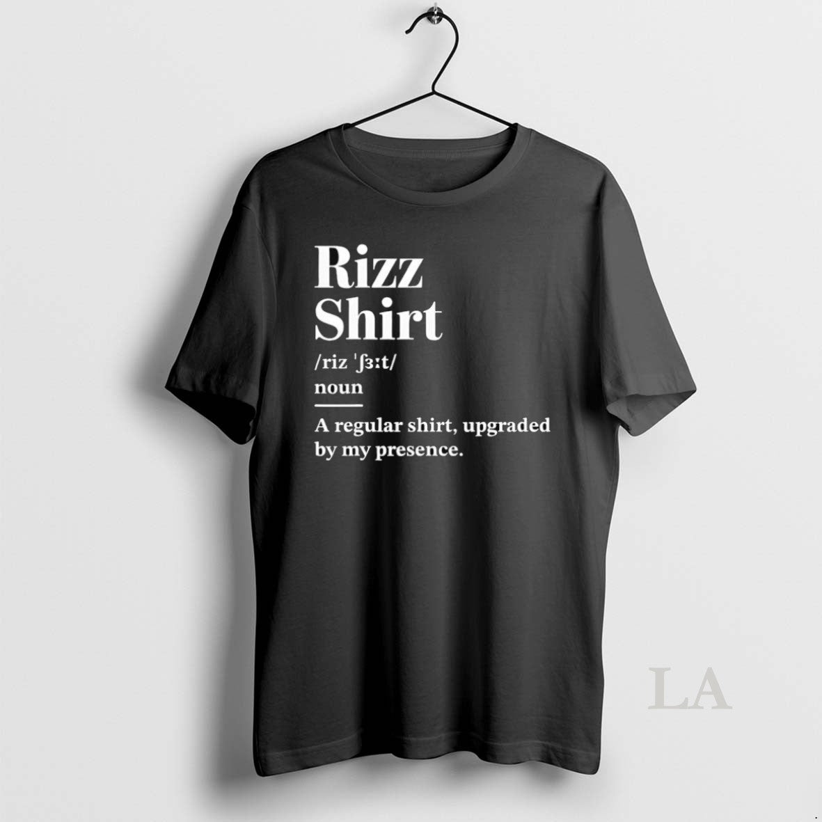 Original Rizz Noun Regular Upgraded My Presence Shirt Authentic