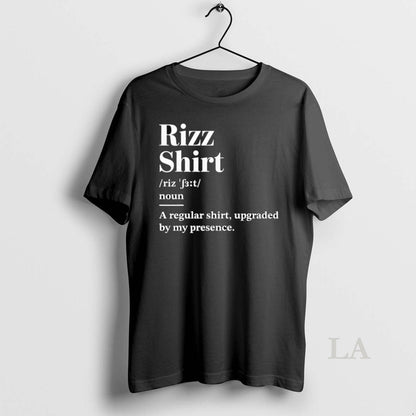Original Rizz Noun Regular Upgraded My Presence Shirt Authentic