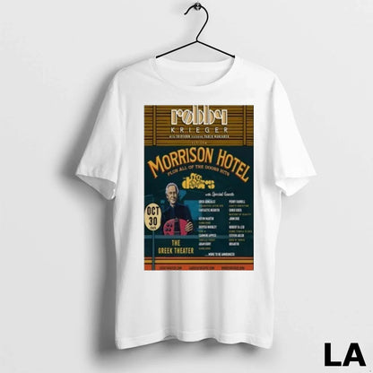 Original Robby Krieger Tour 2025 Greek Theatre Los Angeles Shirt