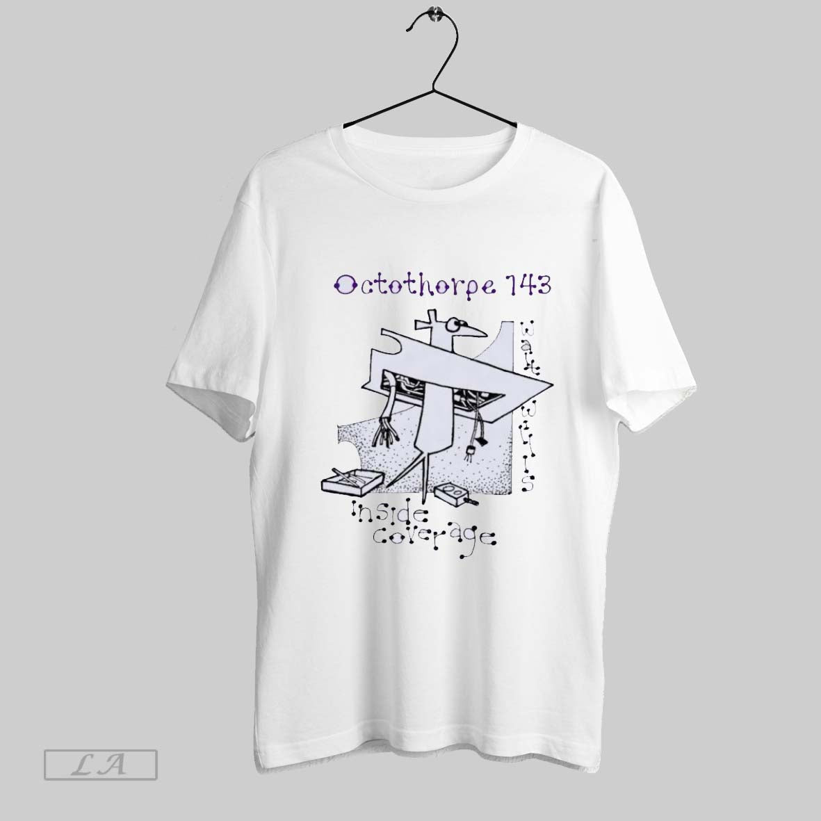 Original Robert Redford Octothorpe 743 Inside Coverage Tee Authentic