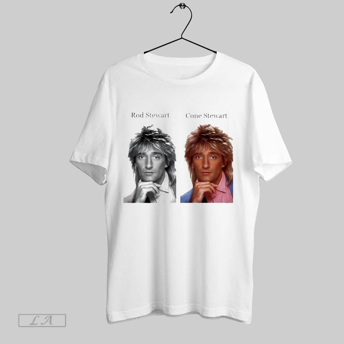 Original Rod Stewart And Cone Stewart TShirt Retro Design