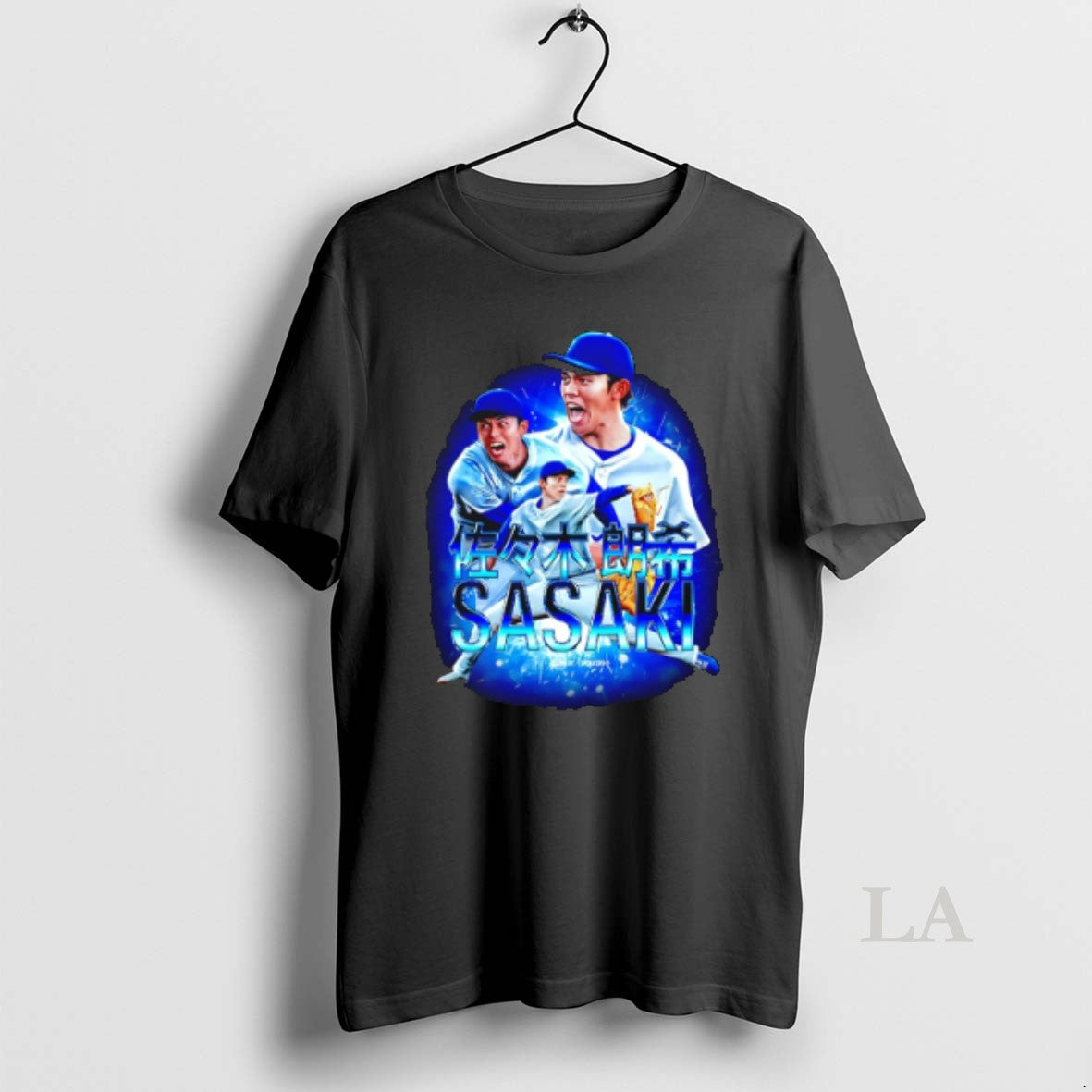 Original Roki Sasaki Los Angeles Dodgers Player Collage 2025 Long