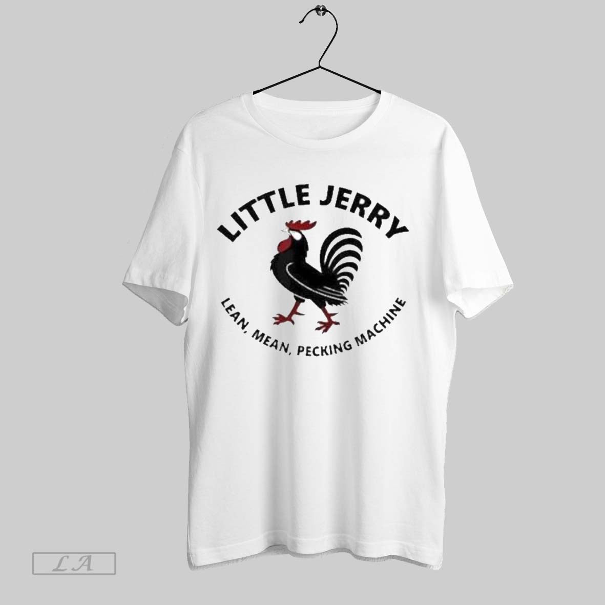 Original Rooster Little Jerry Lean Mean Pecking Machine Long Sleeve