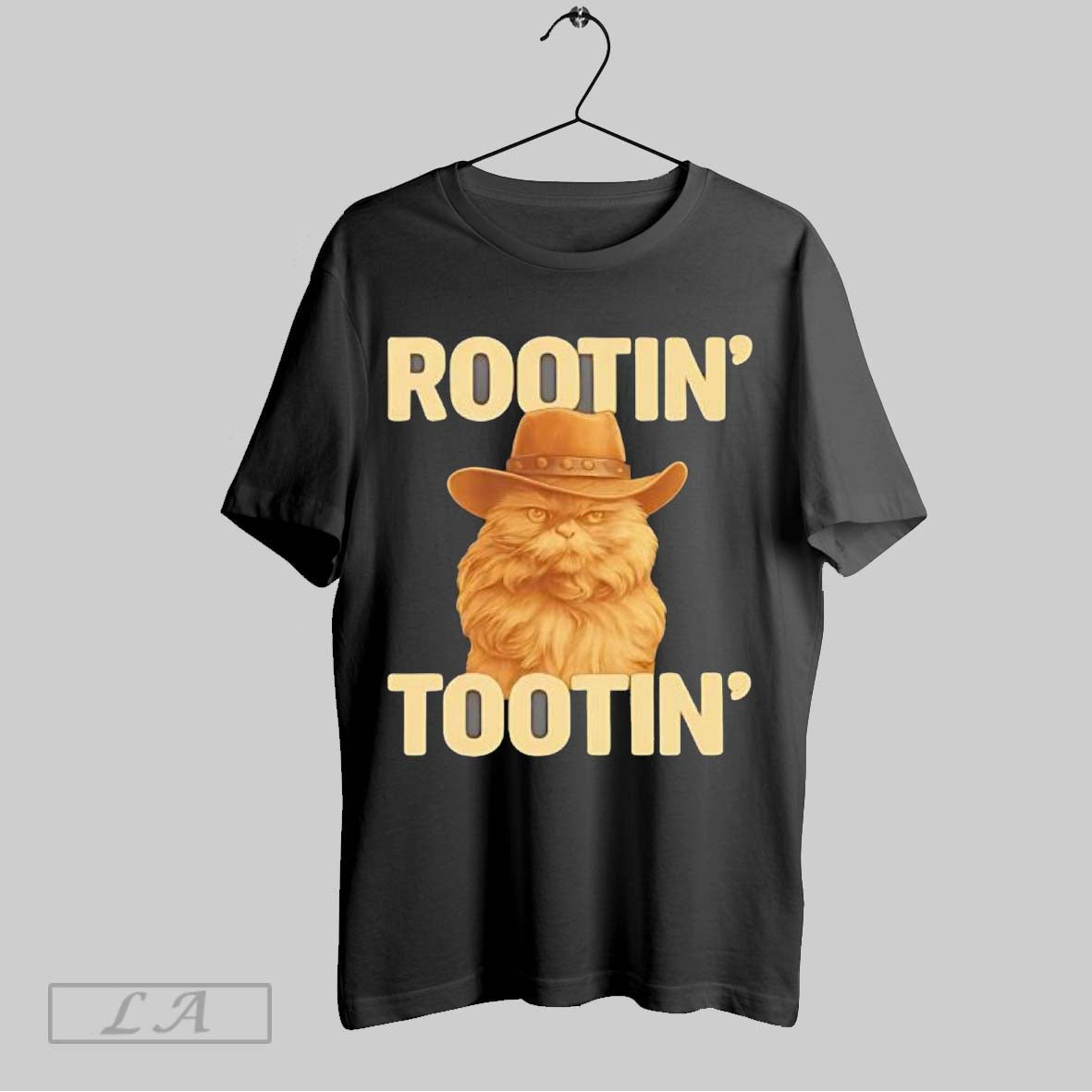Original Rootin Tootin Cat Cowboy Shirt Vintage Look