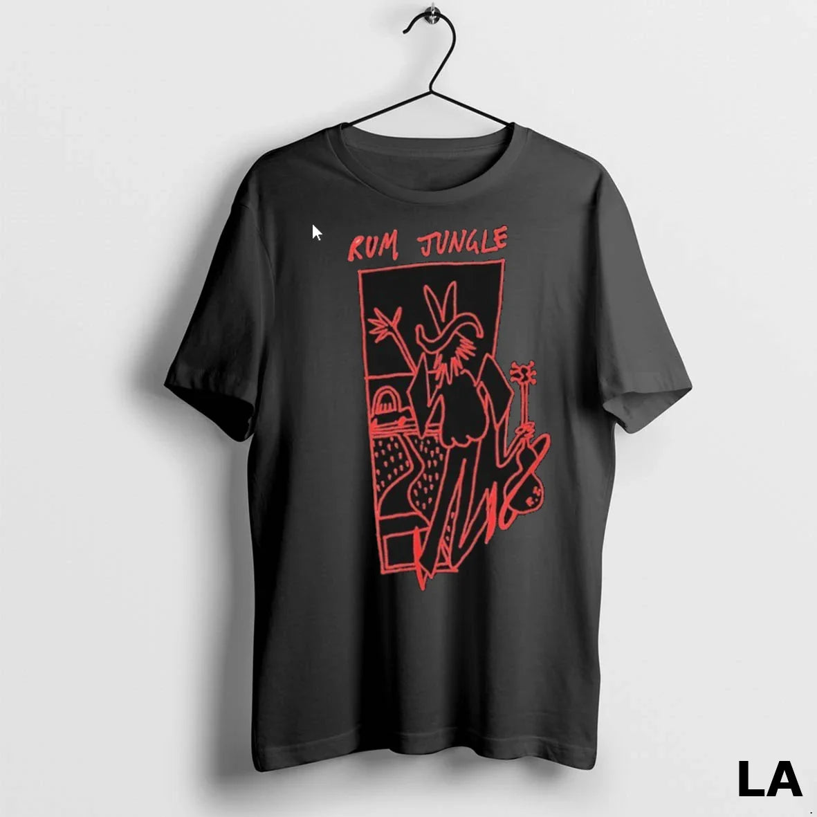 Original Rum Jungle Red Line Hoodie Elegant Design