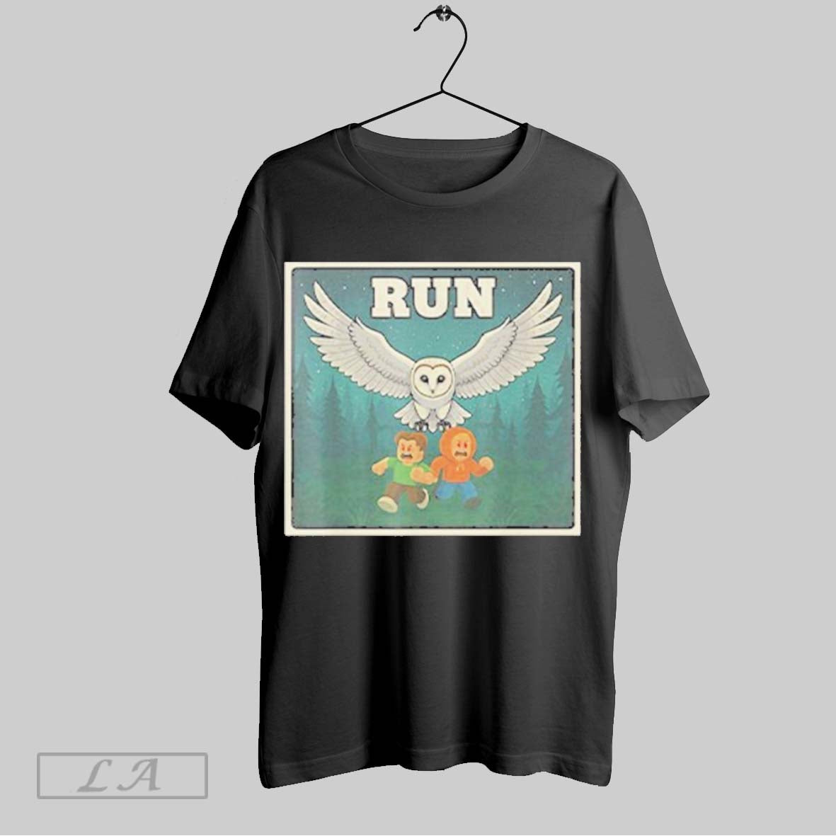 Original Run Halloween Game Owl Shirt Trendy Design