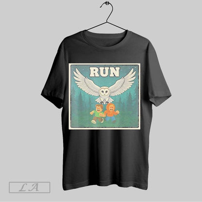 Original Run Halloween Game Owl Shirt Trendy Design