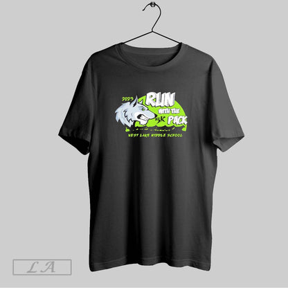Original Run Pack West Lake Middle School Shirt Retro Art