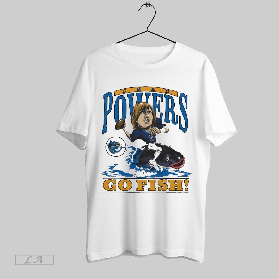 Original Russ Holliday Chad Powers Go Fish Hoodie Authentic Collection
