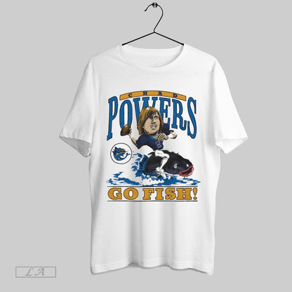 Original Russ Holliday Chad Powers Go Fish Hoodie Authentic Collection