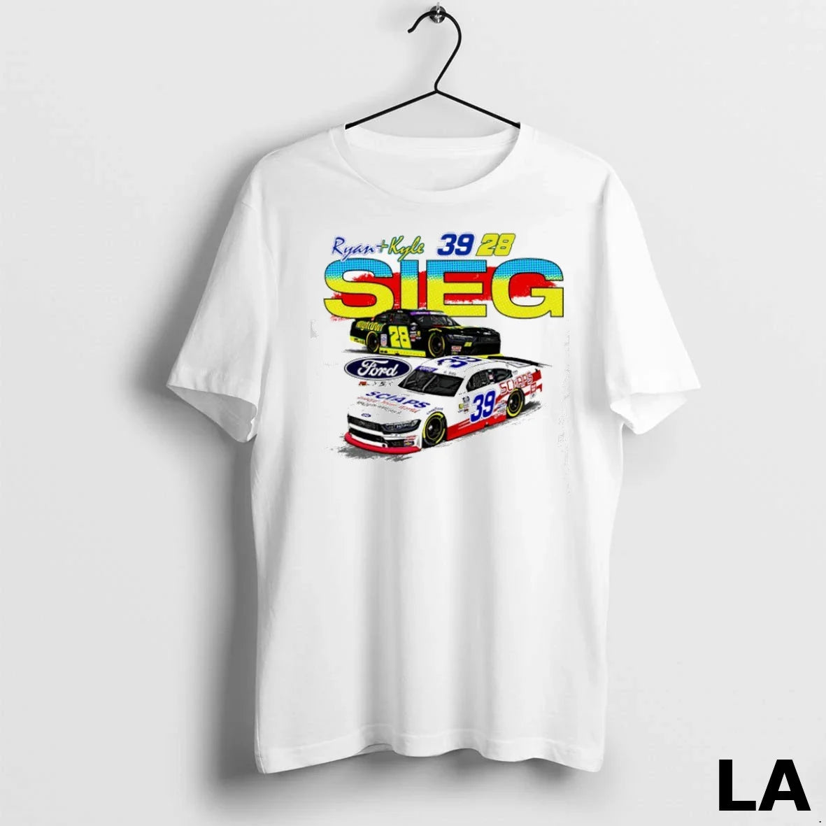 Original Ryan And Kyle 39 28 Sieg Ford Nascar Racing Sweatshirt
