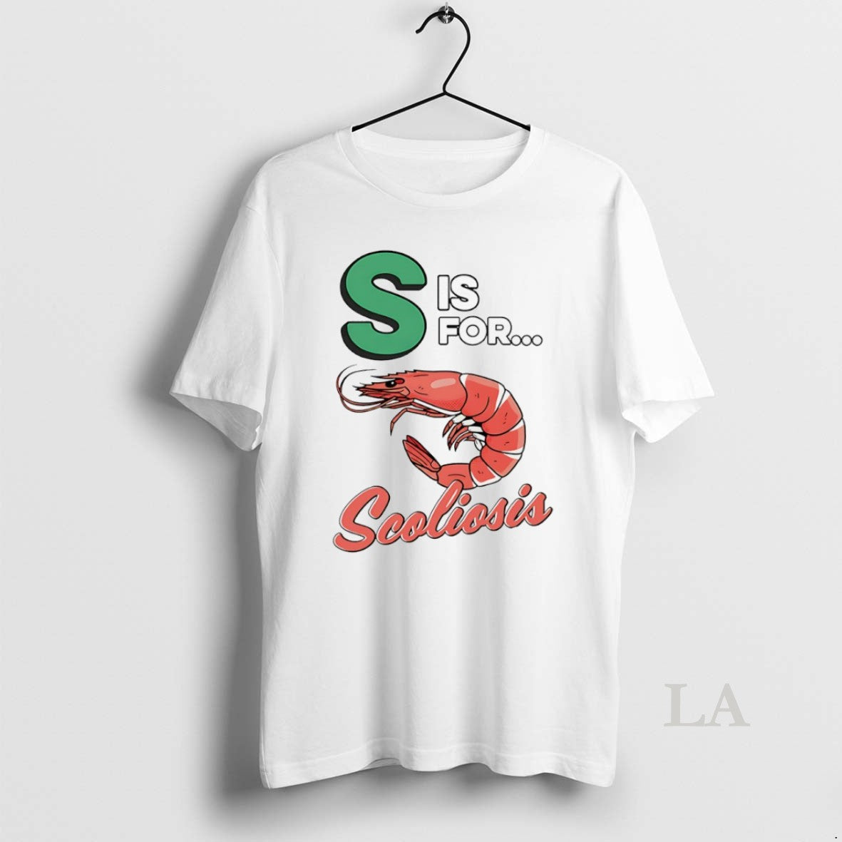 Original S Is Scoliosis Shrimp Long Sleeve Exclusive Merch