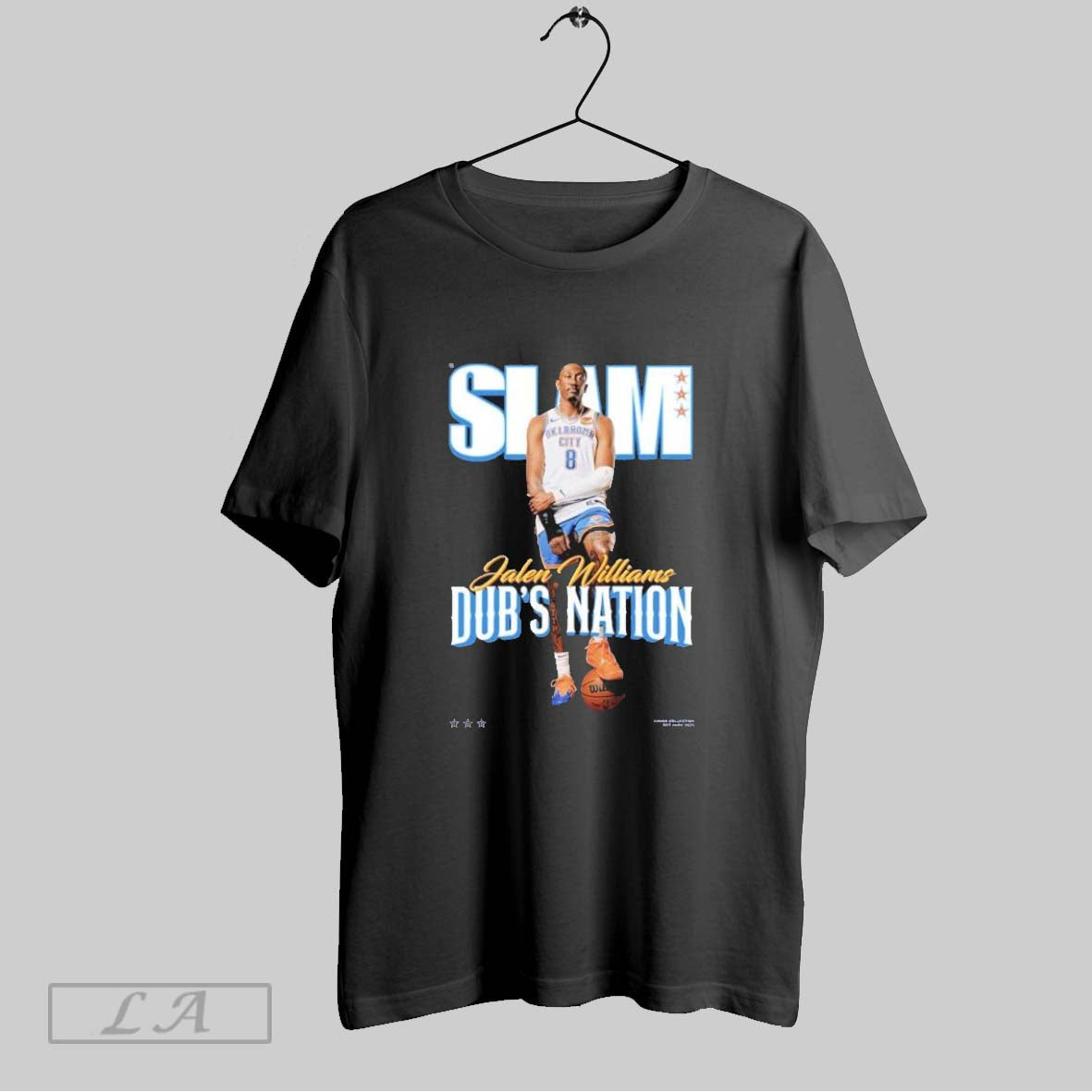 Original Slam Jalen Williams Dubs Nation Shirt Retro Outfit