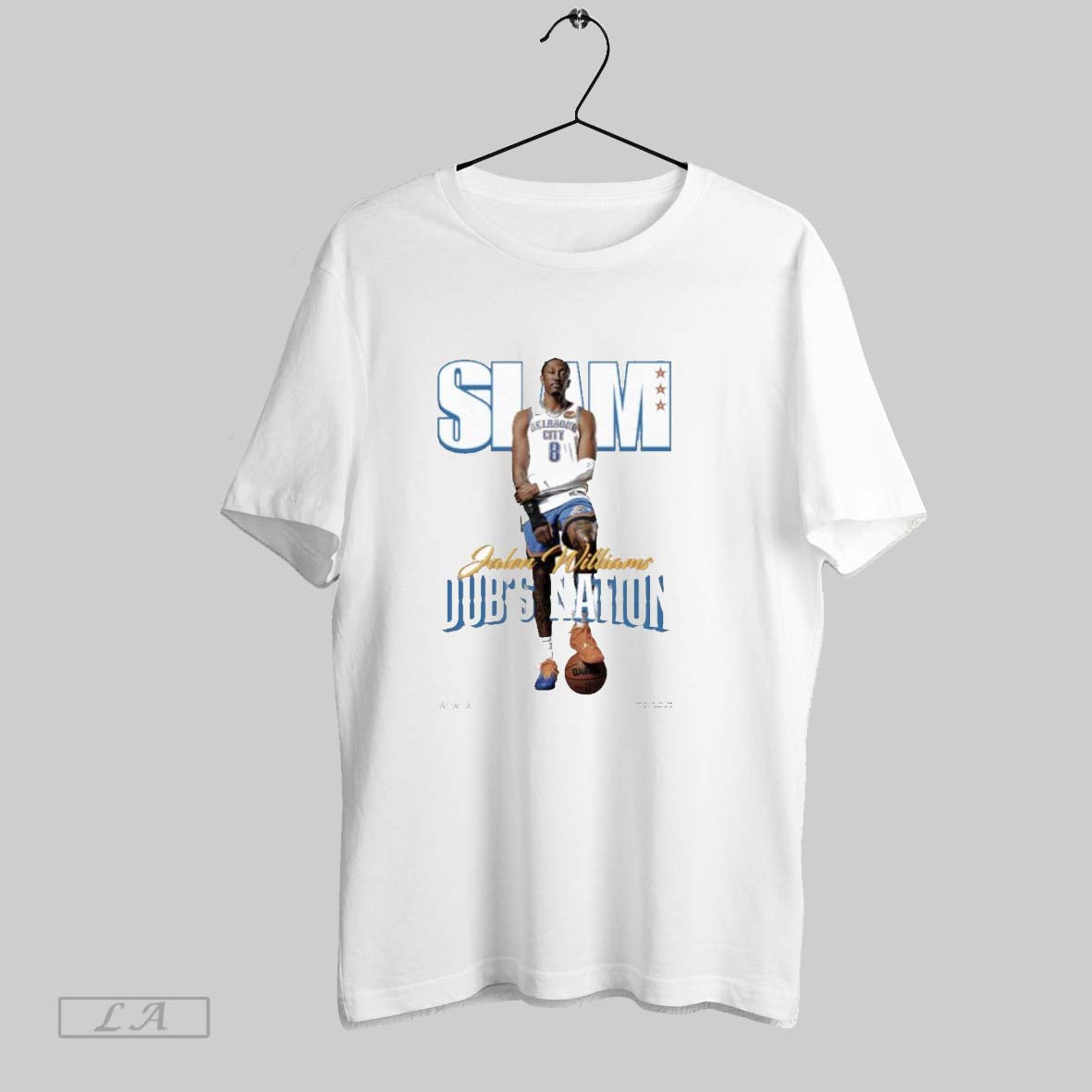 Original Slam Jalen Williams Okc Thunder Tee Exclusive Style
