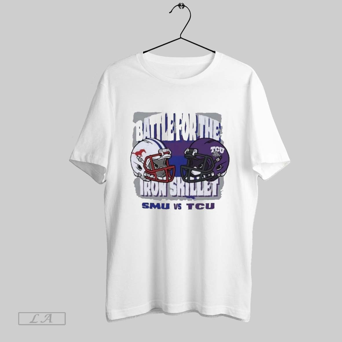 Original Smu Mustangs Vs Tcu Horned Frogs 2025 Battle Iron Skillet
