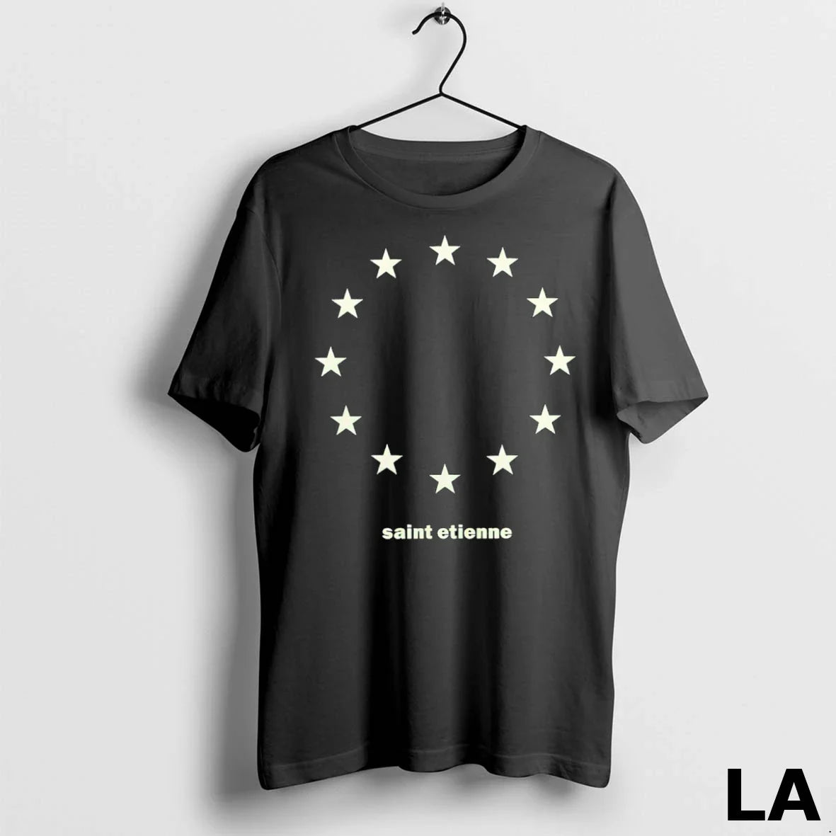 Original Saint Etienne Stars Logo TShirt Unique Art