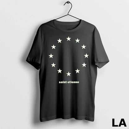 Original Saint Etienne Stars Logo TShirt Unique Art