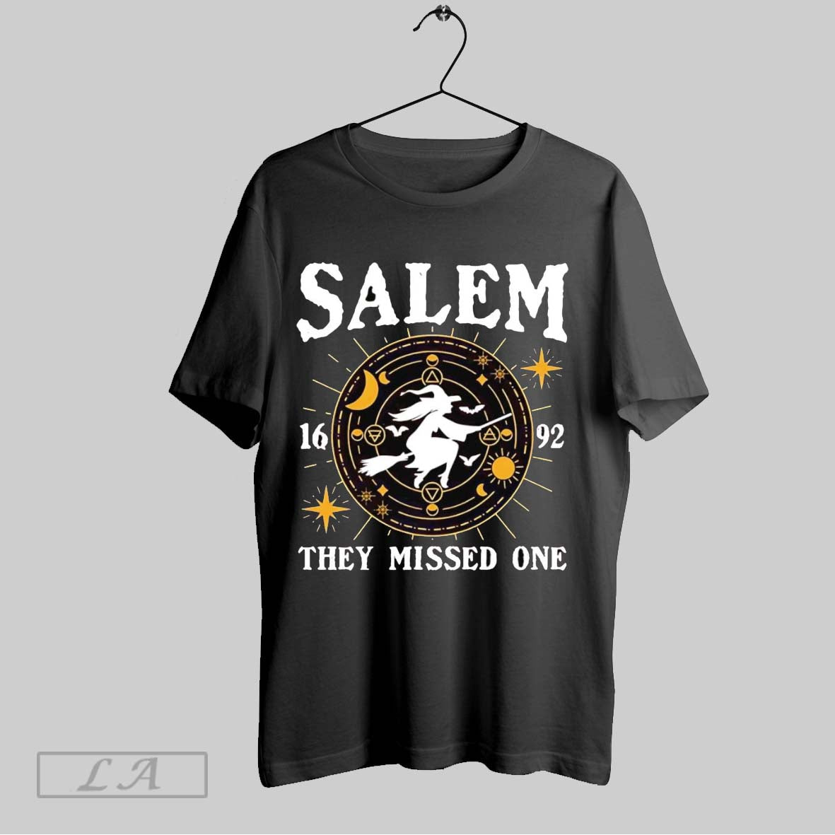Original Salem Witch Trials They Missed One 1692 Halloween Tee