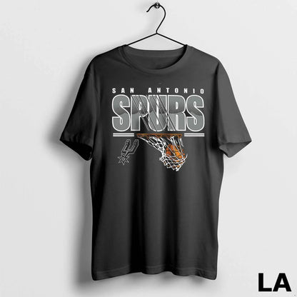Original San Antonio Spurs Black Hoop Dreams Basketball Shirt