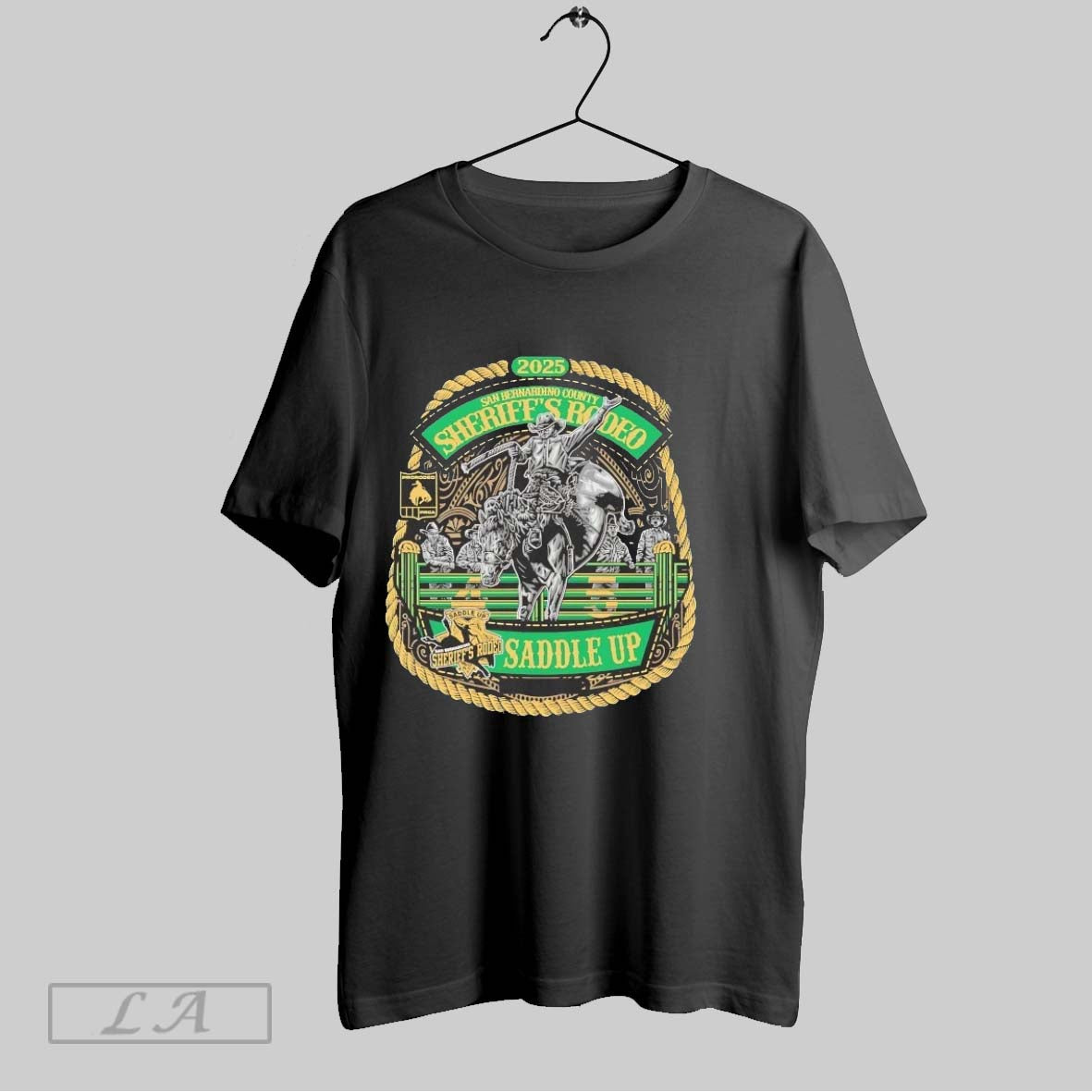 Original San Bernardino County Sheriffs Rodeo Saddle Up 2025 Tee