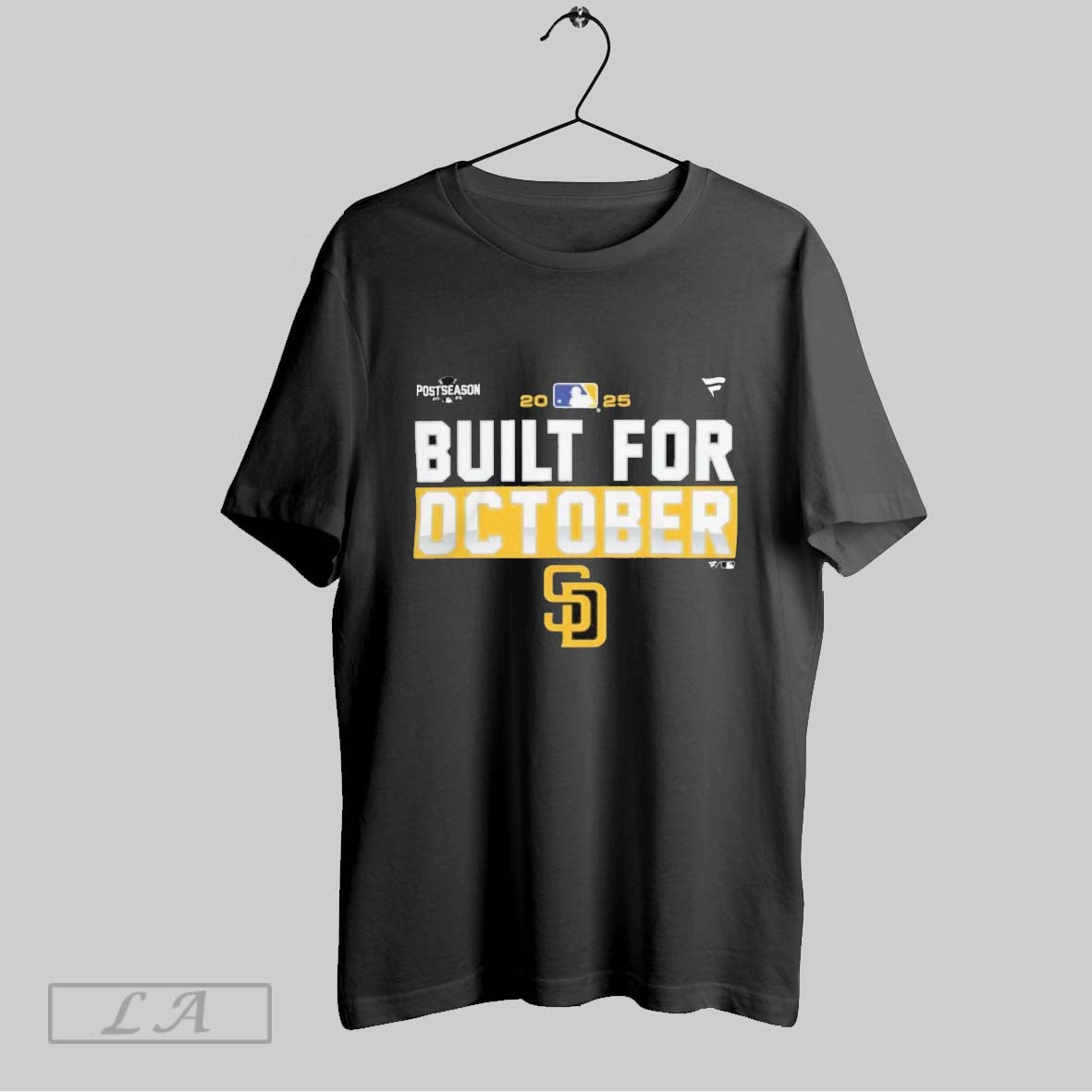 Original San Diego Padres 2025 Mlb Postseason Built October Shirt