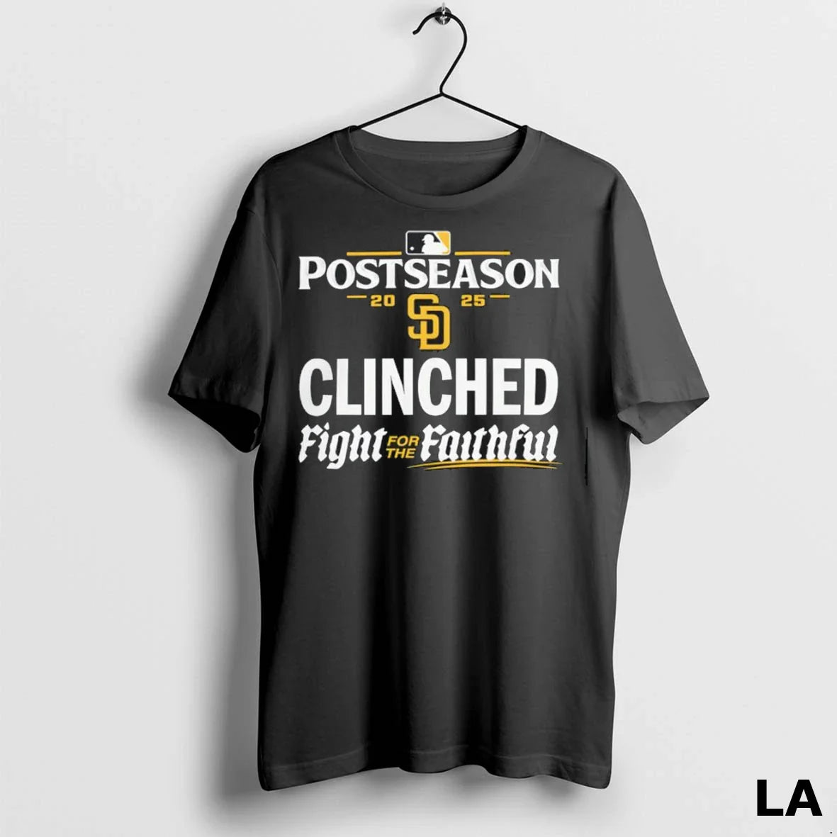 Original San Diego Padres 2025 Mlb Postseason Clinched Fight Faithful
