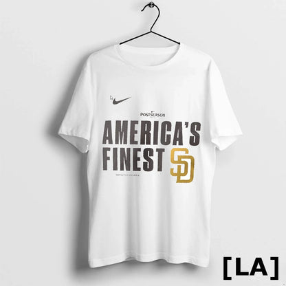 Original San Diego Padres Americas Finest 2025 Mlb Postseason Tank