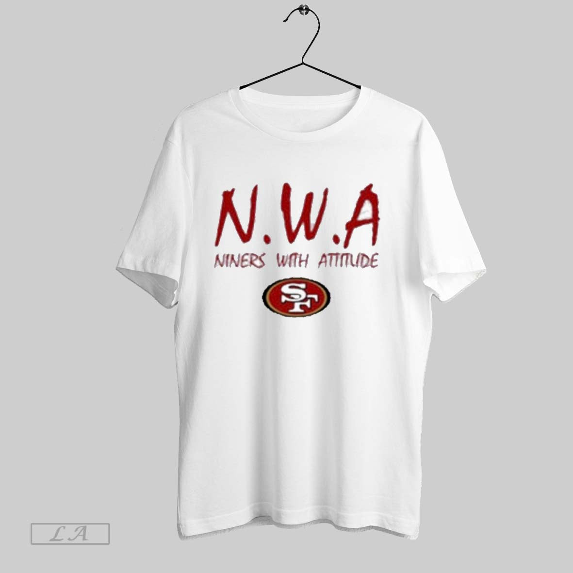 Original San Francisco 49Ers Nwa Niners Attitude Shirt Modern Gift