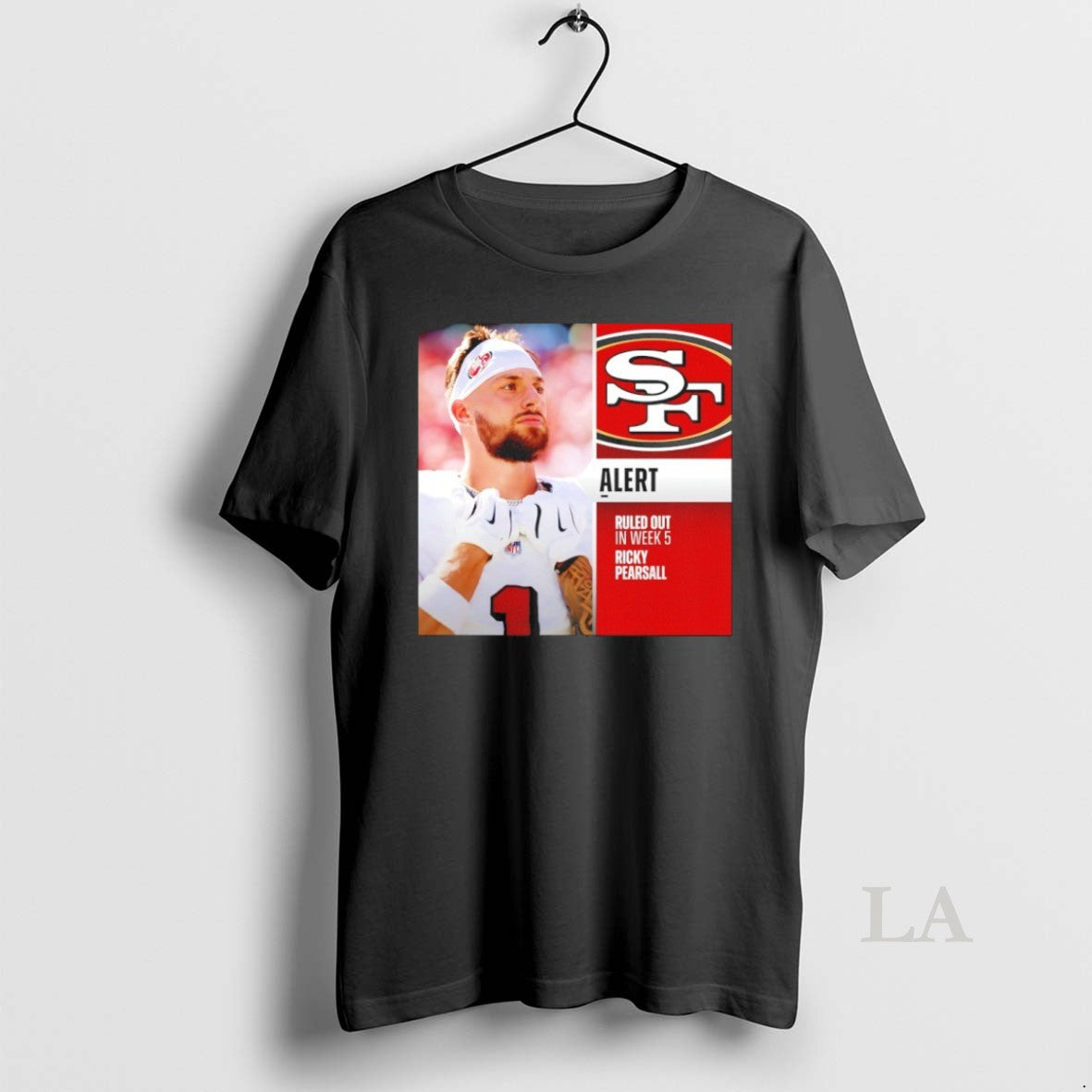 Original San Francisco 49Ers Ricky Pearsll Ruled Out Week 5 Hoodie