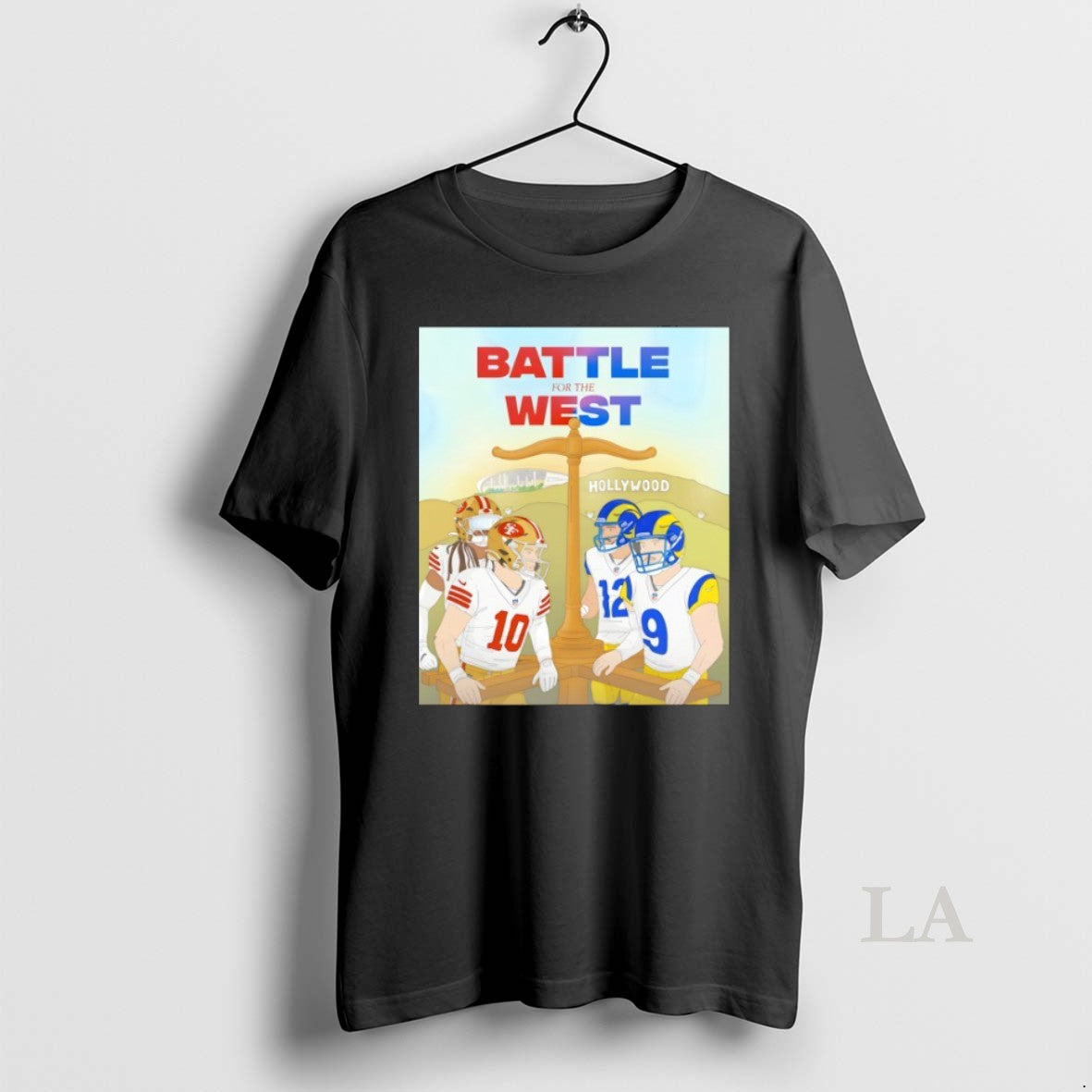 Original San Francisco 49Ers Vs Los Angeles Chargers Battle West