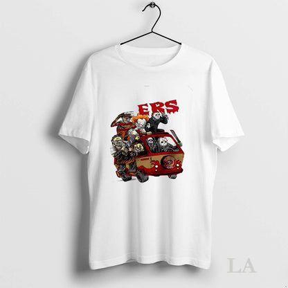 Original San Francisco 49Ers Football Horror Movies Characters