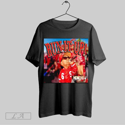 Original San Francisco 49Ers Run It Up Money B Hoodie Designer Outfit