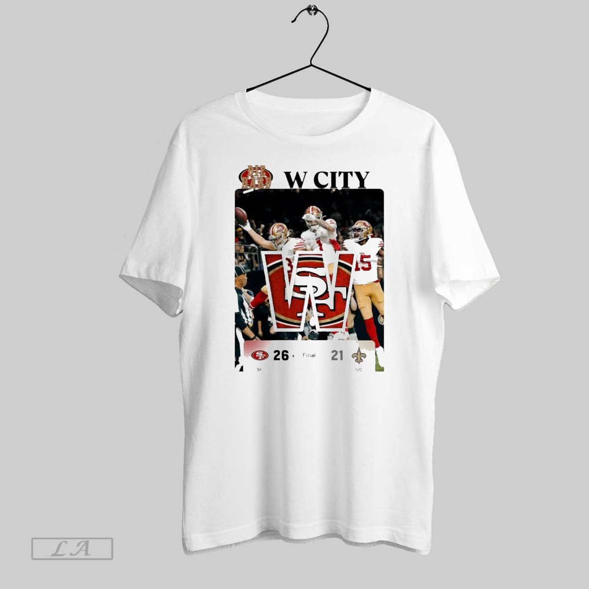 Original San Francisco 49Ers Vs New Orleans Saints Score Long Sleeve